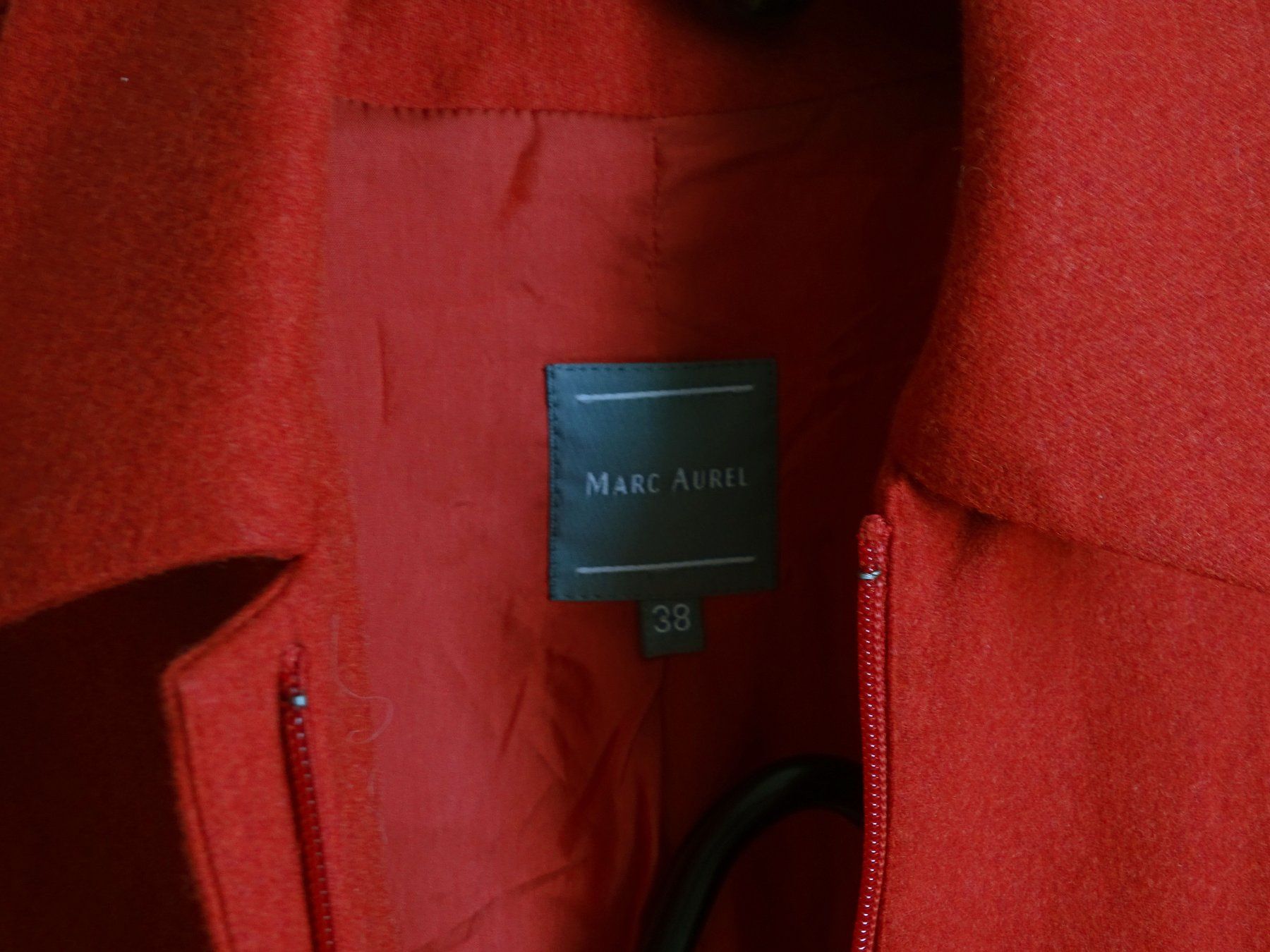 Giacche: Marc Aurel 100% Schurwolle rote Jacke Gr 38 – Usato da Solothurn venduto da hli_n69n 5