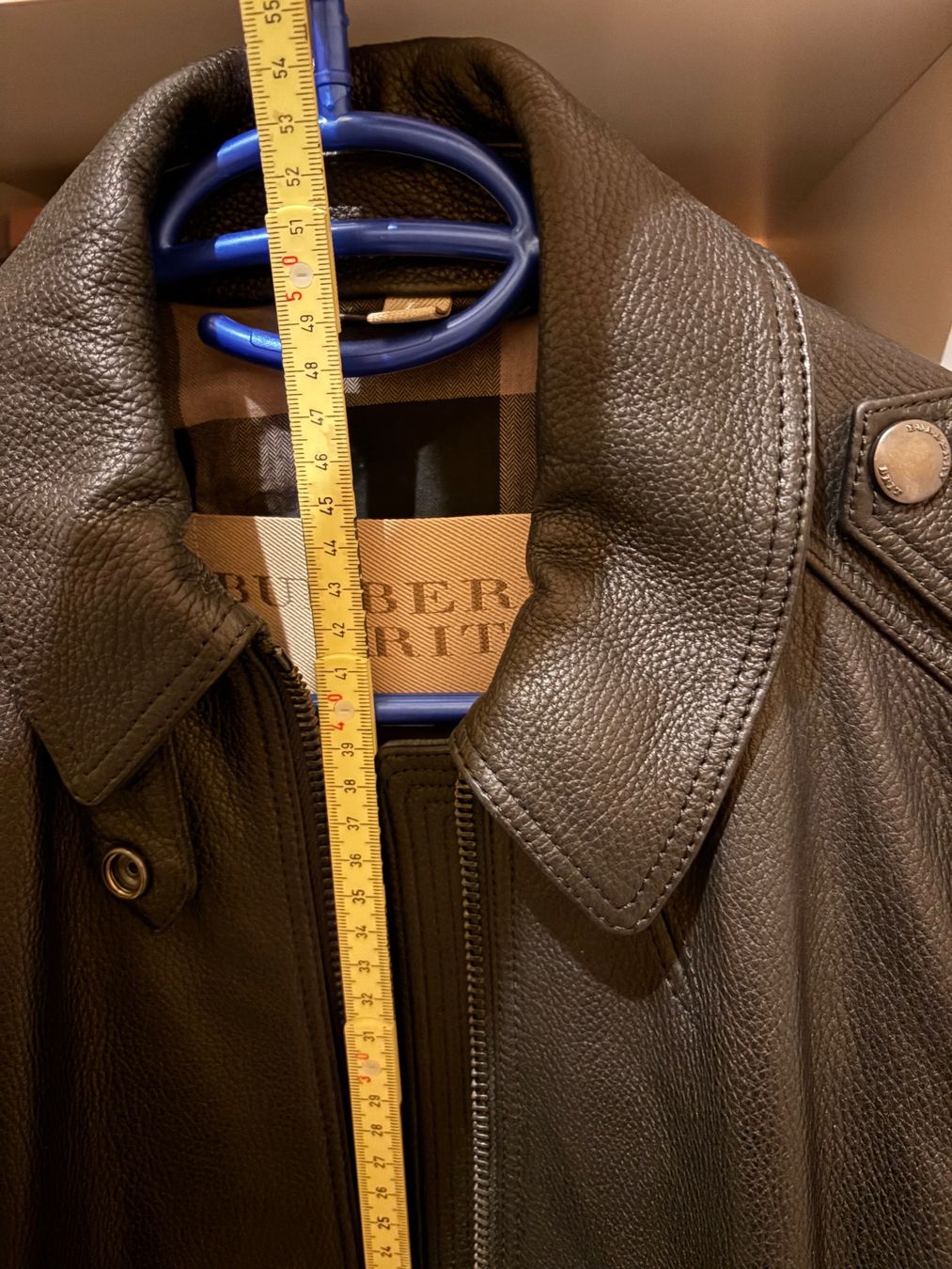 Burberry Giacche: Burberry Lederjacke Damen – Nuovo (secondo la descrizione) da Romont BE venduto da n.gfeller 6