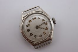 Vintage Silber 925 Damenuhr Art Déco 1920er Läuft
