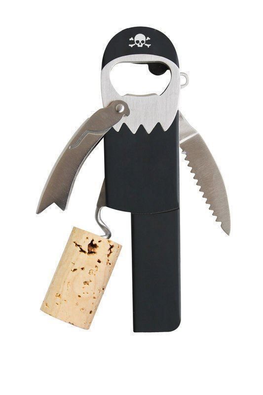Apribottiglie & Tappi per chiusura: Korkenzieher Legless Pirate – Nuovo e nell'imballaggio originale da Schwyz venduto da mucholoco