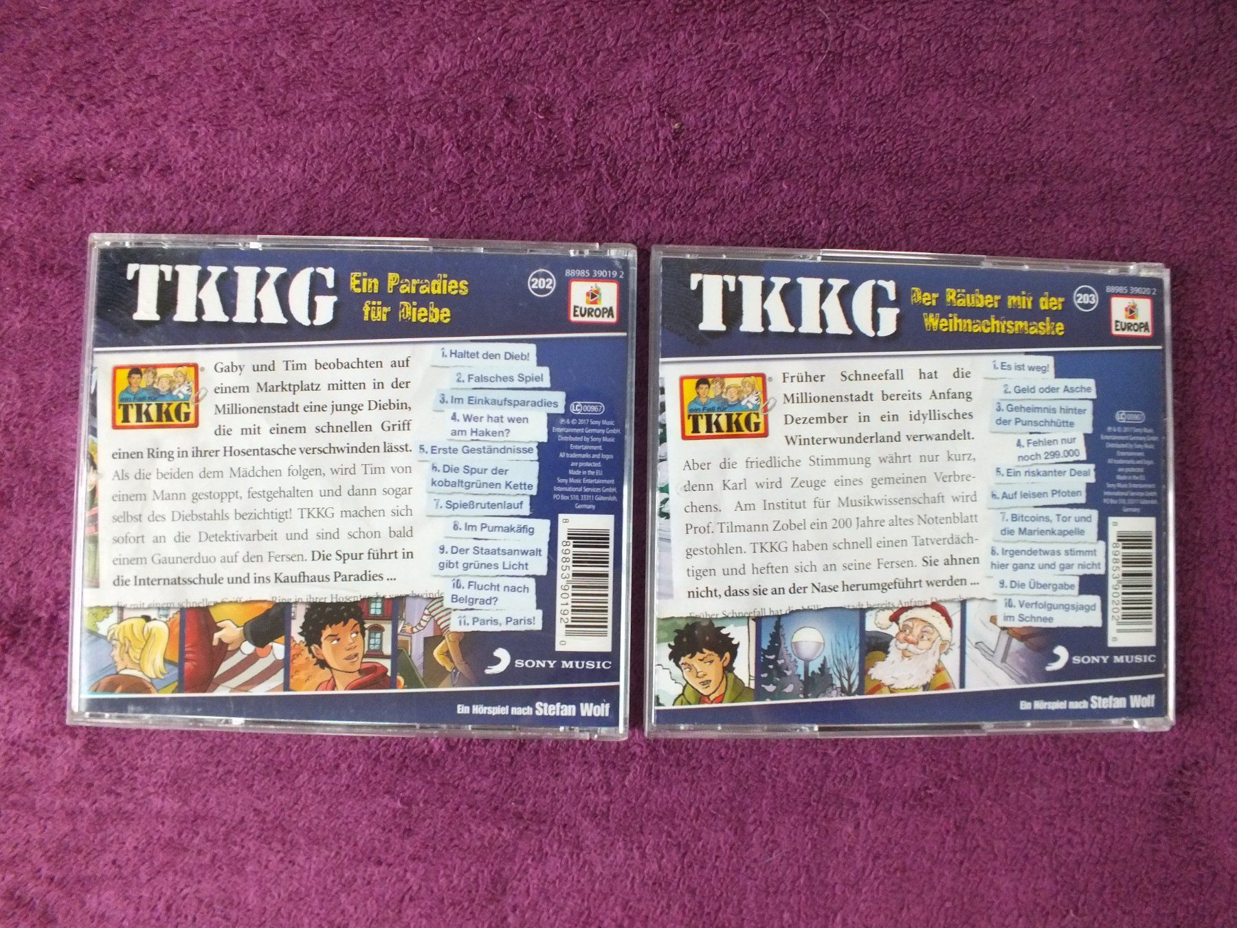 CDs: 6 - TKKG - Hörspiel - CD´s – Gebraucht aus Müllheim Dorf von Seeeule01 2