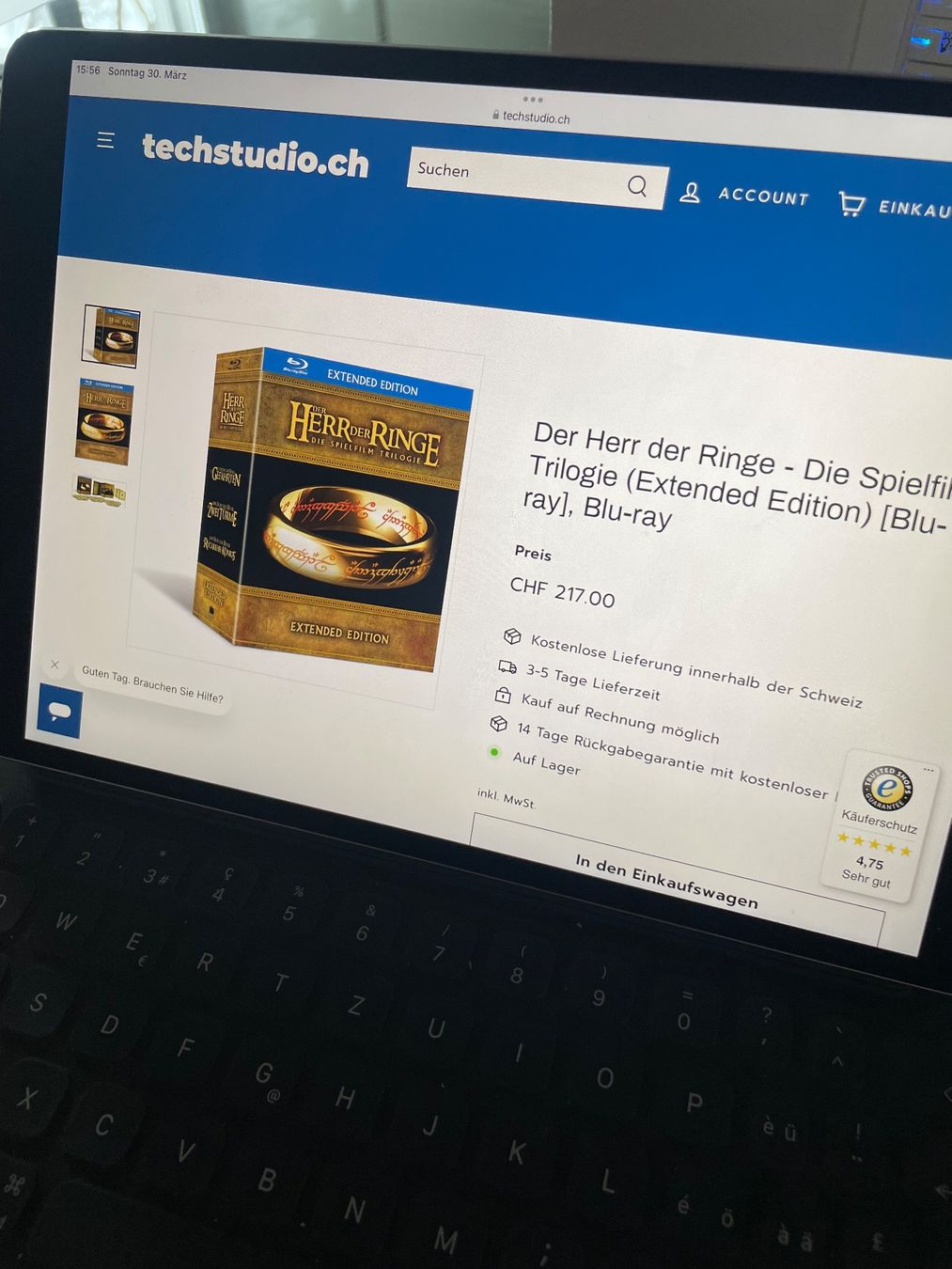 Tutti i DVDs: Der Herr der Rigge Extended Edition Blu-Ray Set – Nuovo (secondo la descrizione) da Basel venduto da Eva_Cuomo 6