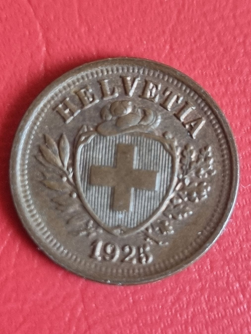 Tutti le monete: 1 RAPPEN JAHR 1925 - SCHWEIZ – Usato da Heimenschwand venduto da rog_p7h9