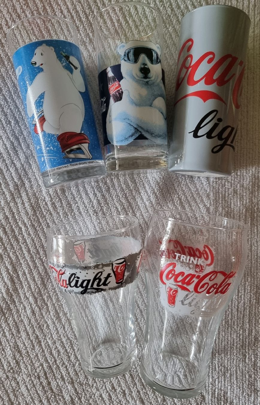 Coca-Cola Bicchieri: Coca Cola Gläser – Usato da Luzern venduto da Luzern_Energy