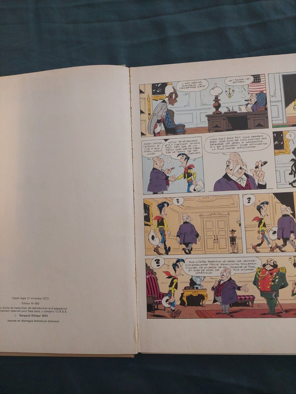 Comics: Lucky Luke Le Grand Duc EO 1973 BE+ – Gebraucht aus Genève von Blu_BD 4