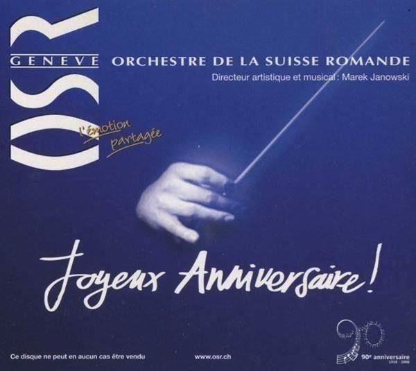 CD: Orchestre de la Suisse Romande OSR / Marek Janowski  2008 CD – Usato da Genève venduto da Cockattoo