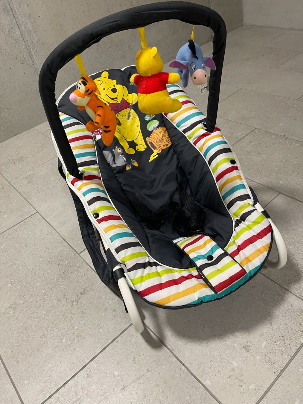 Sdraiette & Sdraiette a dondolo: Babywippe Winnie Pooh / Pu der Bär – Usato da Zürich venduto da nnaarrccoossiiss 1