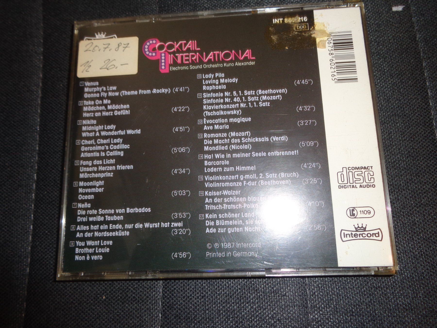 CD: Cocktail International CD – Usato da Olten venduto da Disc-Ausverkauf 1