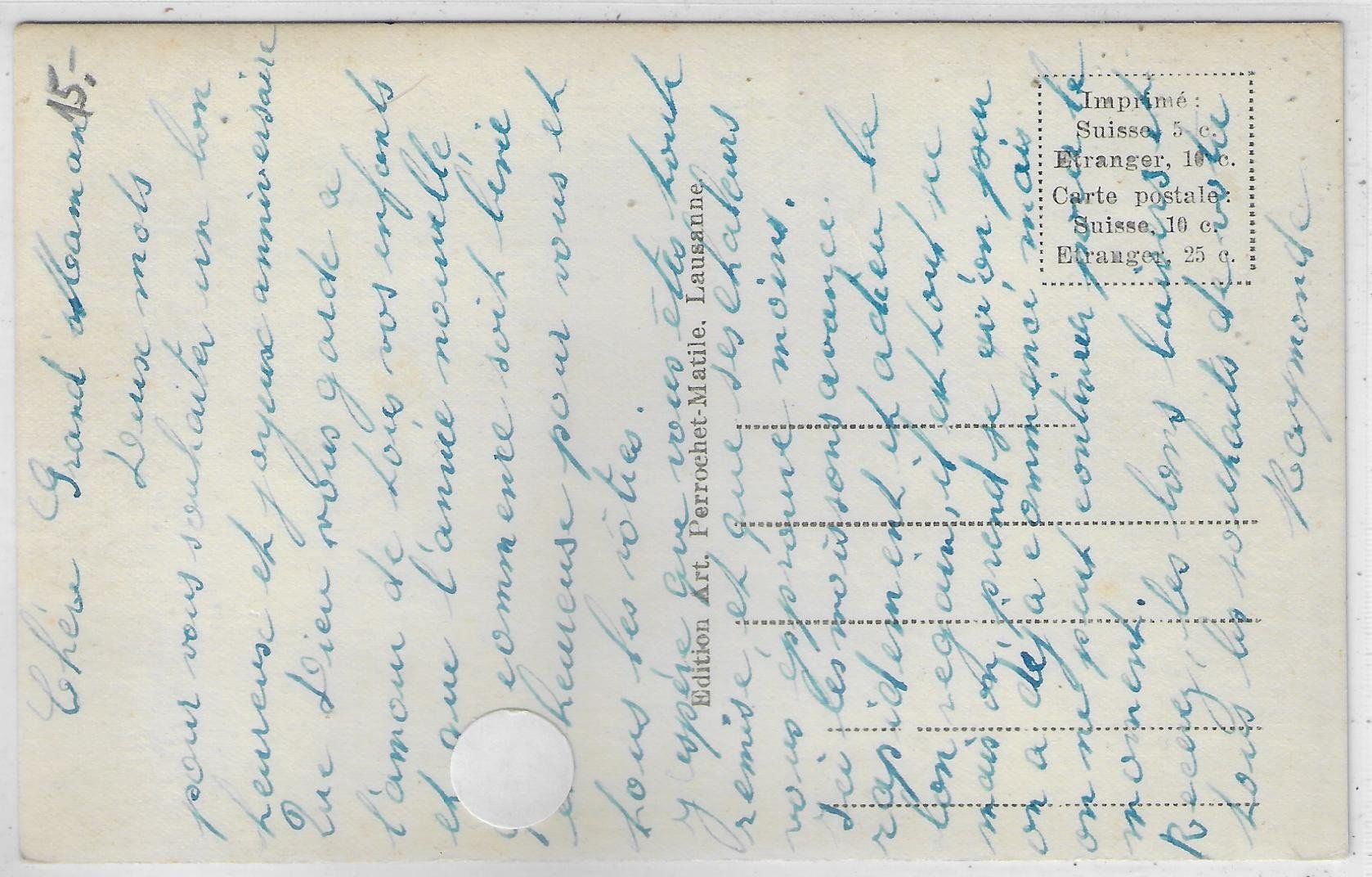 Cartoline postali: Yens - L'Eglise – Usato da Ettingen venduto da Kartenplanet 1