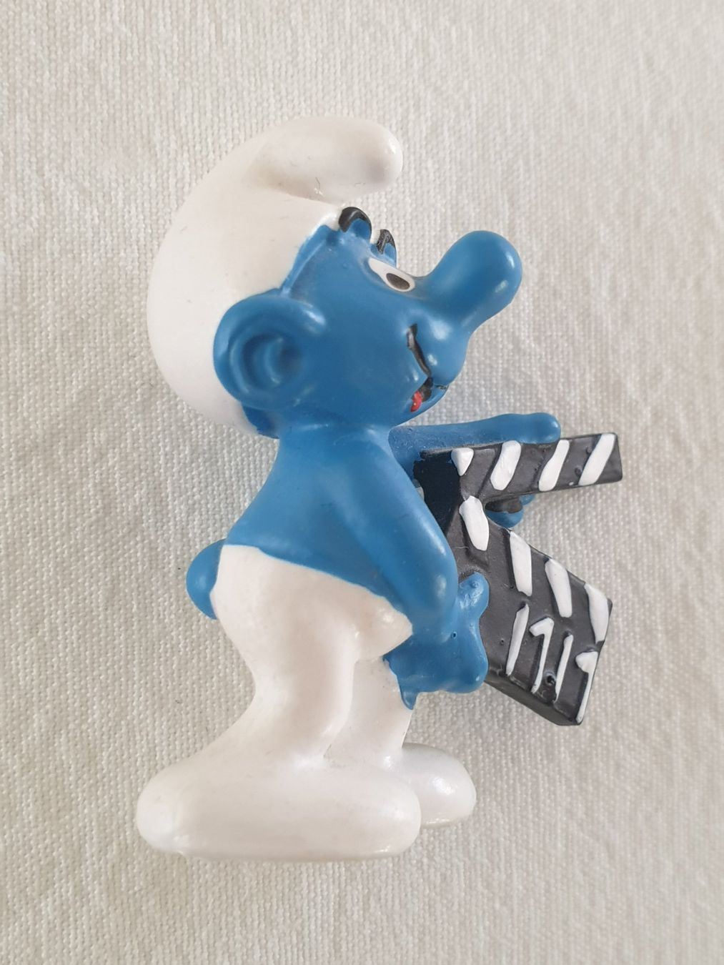 Schleich Statuette: Schlumpf mit Klappe – Usato da Mörschwil venduto da spirspi 2