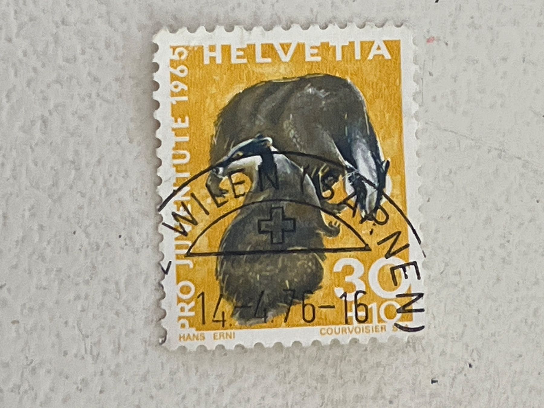 Alle Briefmarken: Schweiz Briefmarke ab 1 CHF !!! – Gebraucht aus Chiasso von AzenYa