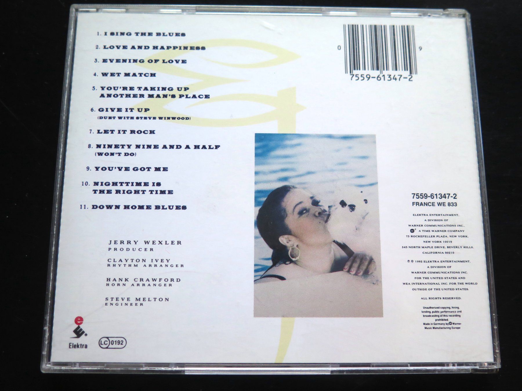 CDs: (p) CD ETTA JAMES: The right time, 1992 – D'occasion à Bern par Balzamico 1