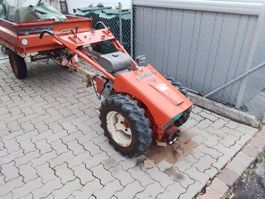 BUCHER M 600 Motoreinachser mit Anhänger Ladebrücke