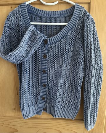 Shabby-chick Strickjäckchen Gr s/m
