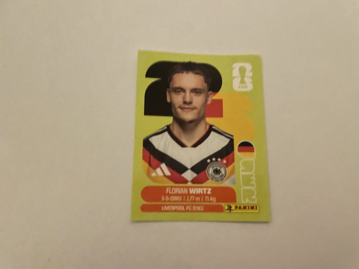 Panini Carte collezionabili: FIFA WM 2026 Florian Wirtz GER 11 – Nuovo (secondo la descrizione) da Winterthur venduto da Cobraforce