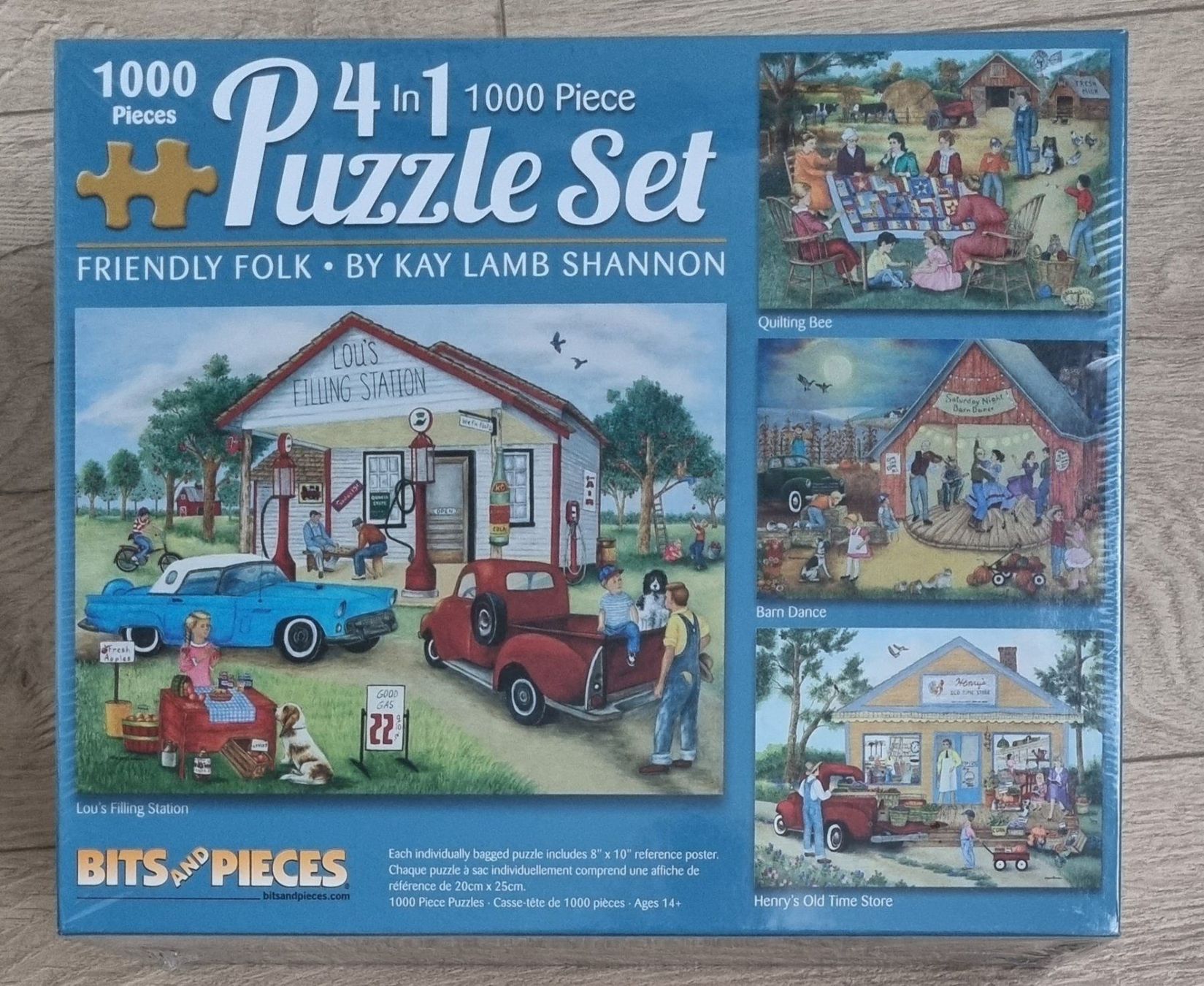 Puzzle: NEU Bits and Pieces Set 4 x 1000 – Nuovo e nell'imballaggio originale da Naters venduto da Monika-K