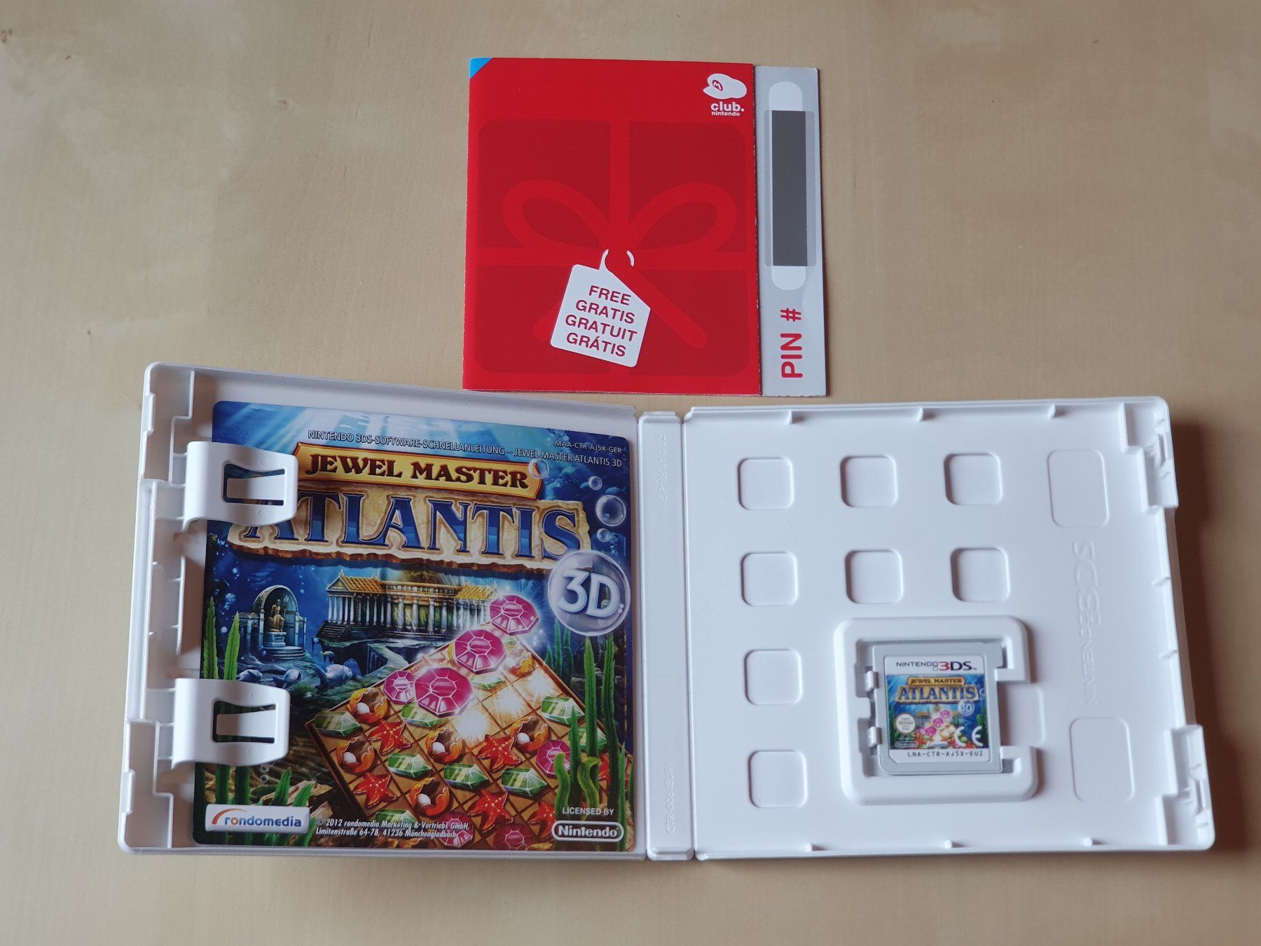 Nintendo Giochi: Jewel Master Atlantis 3D – Usato da Stansstad venduto da collectorsshop 2