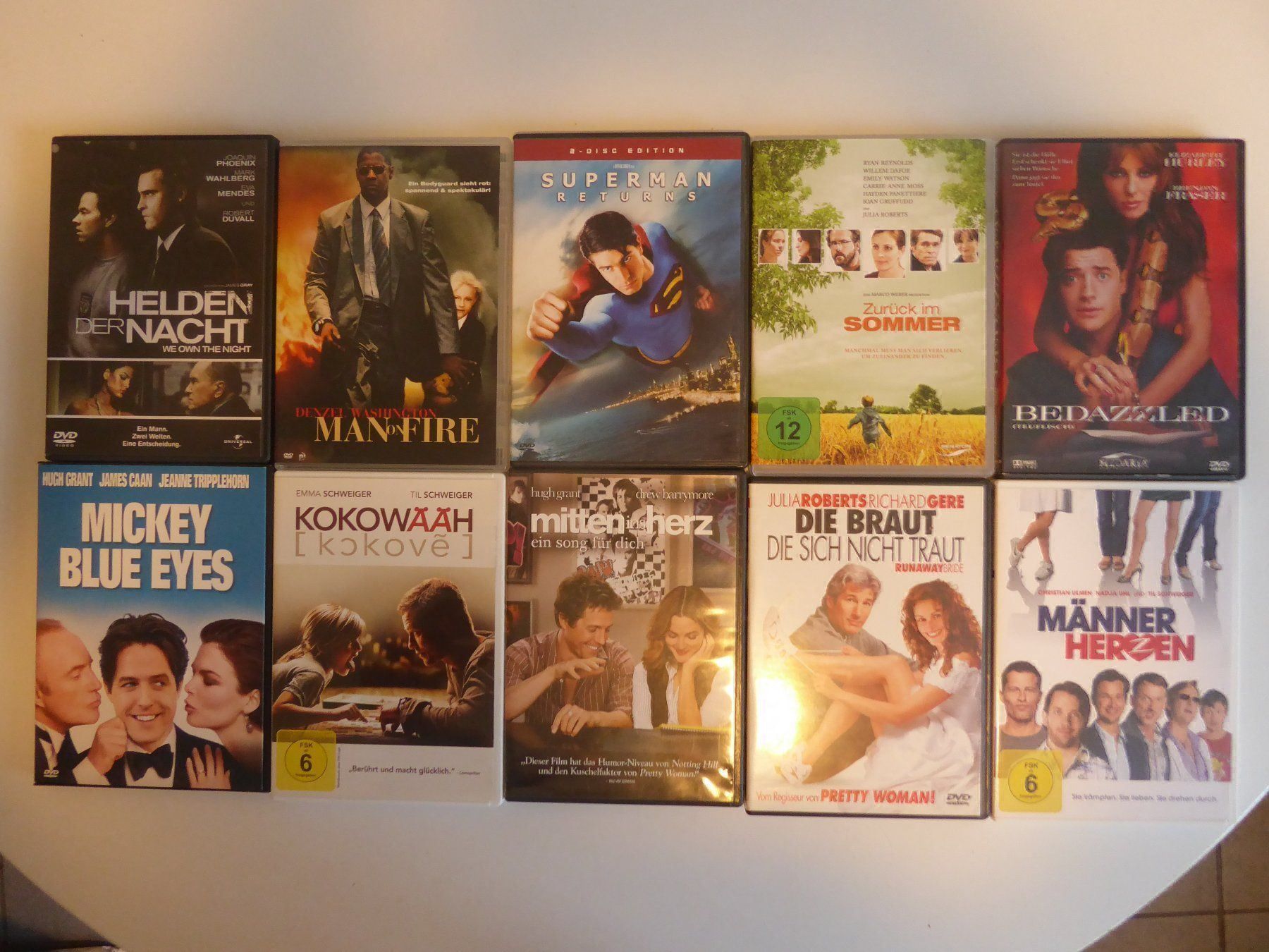 Tutti i DVDs: 10 verschiedene DVD – Usato da Zürich venduto da Chaeffeler