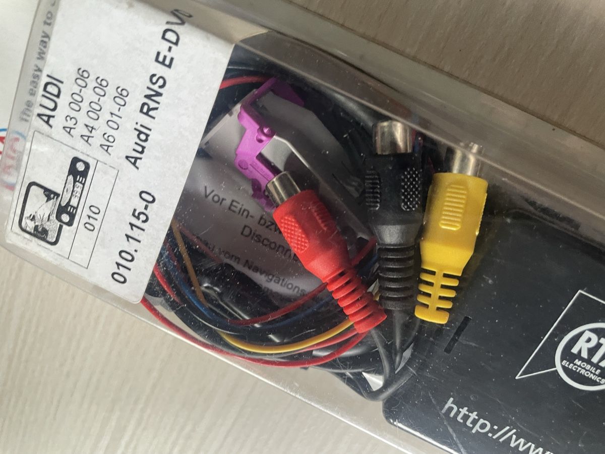 Radios: Audi RNS E-DVD Interface multimédia autoradio AUDI A3 A4 A6 – Neuf avec emballage d'origine à Denges par Ricautomotive 1