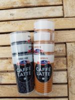 7er Set Emmi Caffe Latte Becher stabile Plastik neu