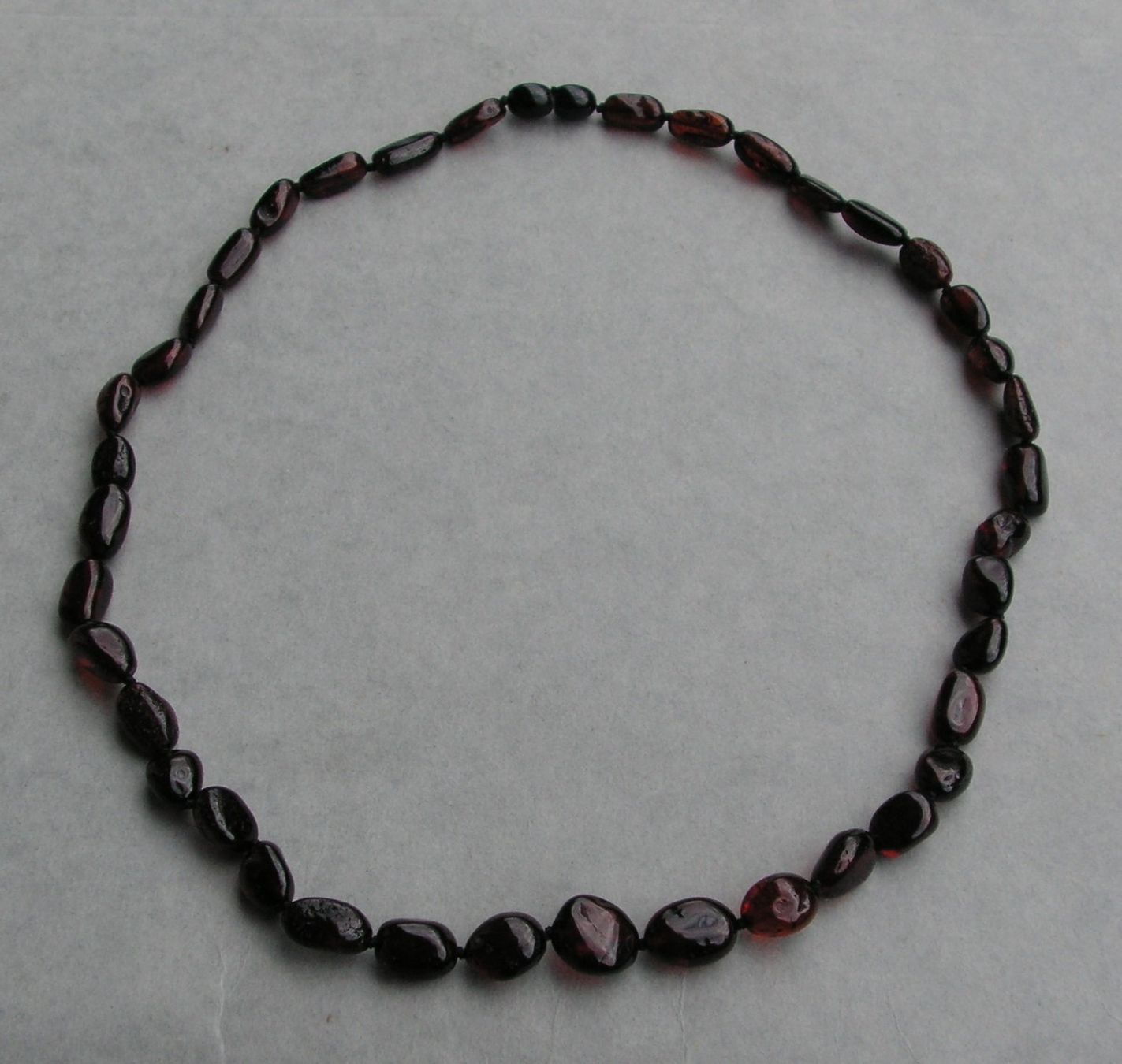 Catenine: ♥ ELEGANT / KETTE / Baltischer Bernstein / OLIVEN / KIRSCHE – Nuovo (secondo la descrizione) da Derendingen venduto da Editka 4