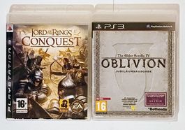 PS3 Bundle: Der Herr der Ringe + Oblivion Jubiläumsausgabe 