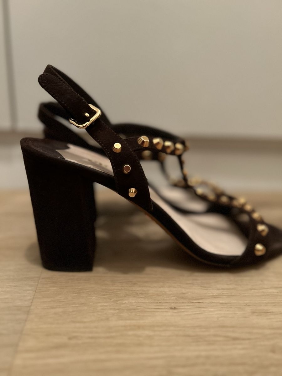 Prada Scarpe da donna: Authentic PRADA Leather Studded Sandals Brown – Nuovo (secondo la descrizione) da Zürich venduto da sel_tvq7 2
