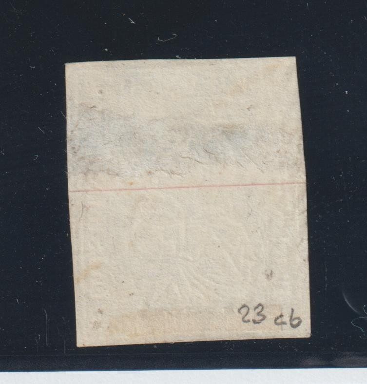 Alle Briefmarken: Strubel 23 Cb mit schwarzer Raute – Gebraucht aus Siebnen von Fstaehli 1