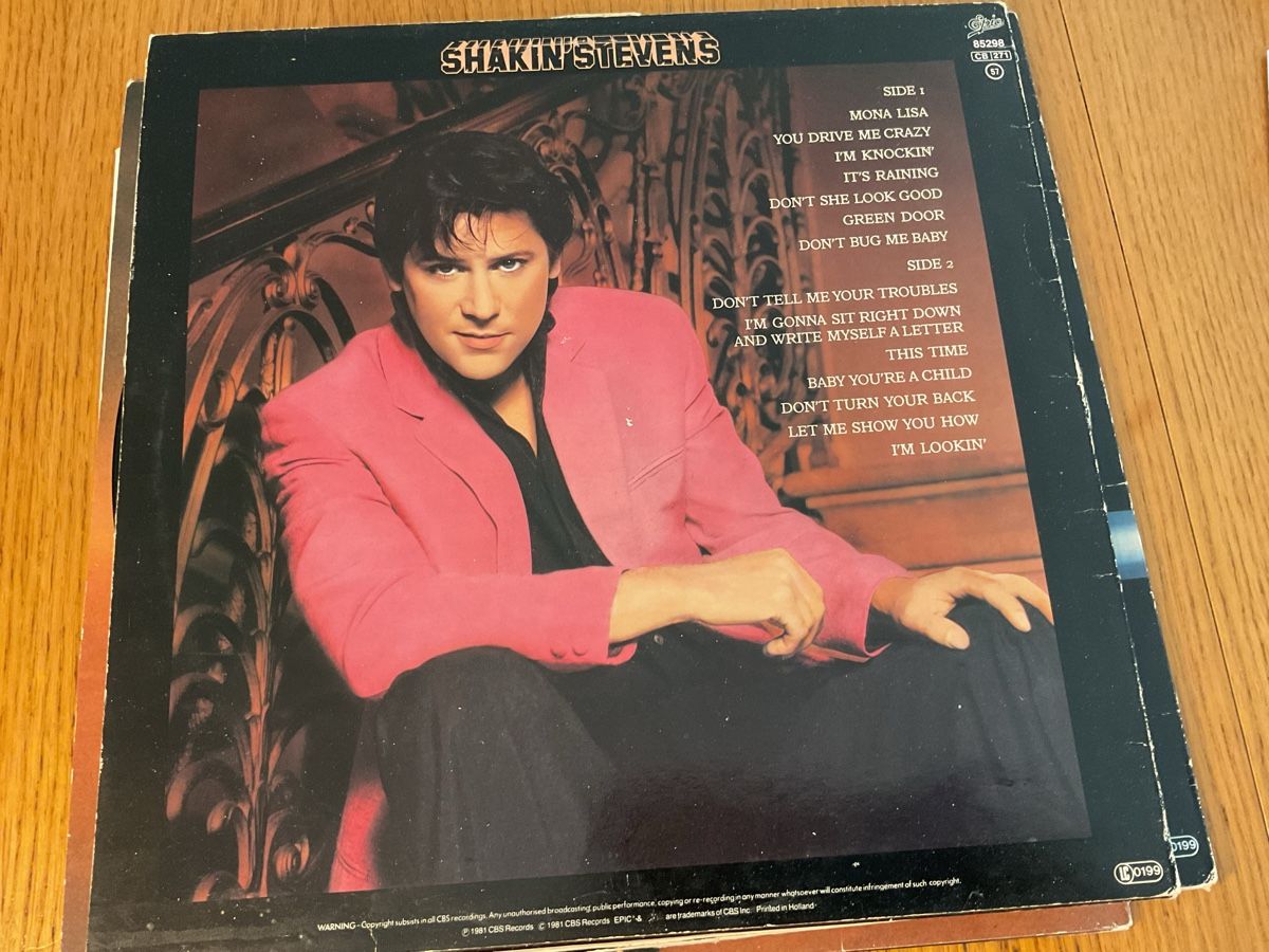 Dischi in vinile: Shakin' Stevens Schallplatten Sammlung, diverse Alben – Usato da Steinach venduto da Quarkie 4