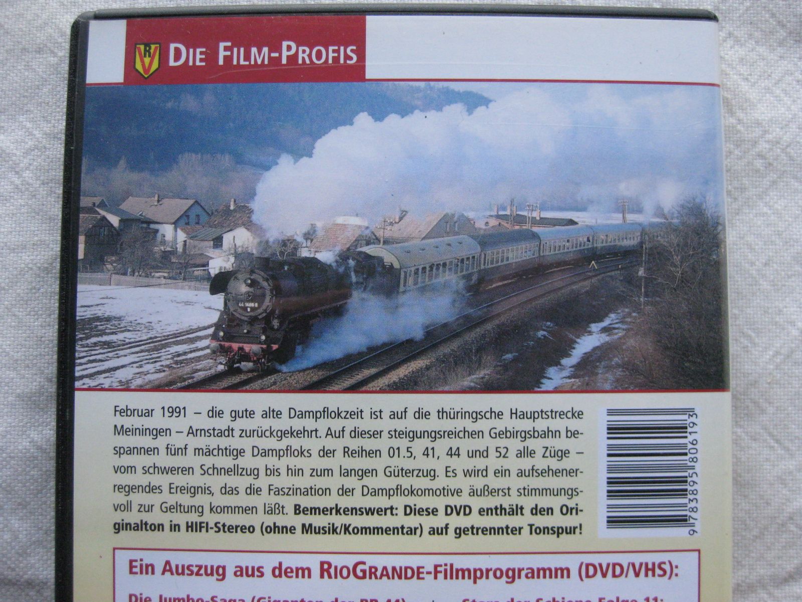 Libri: DVD: Dampfspektakel im Thüringer Wald – Nuovo (secondo la descrizione) da Malters venduto da Marosko 1