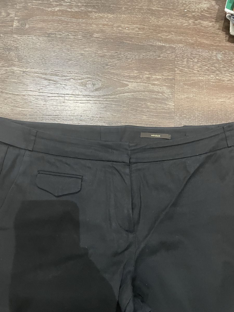 Windsor Pantaloni: Windsor Damenhose  Schwarz Gr. 40 – Usato da Ennetaach venduto da Ustraessle 2