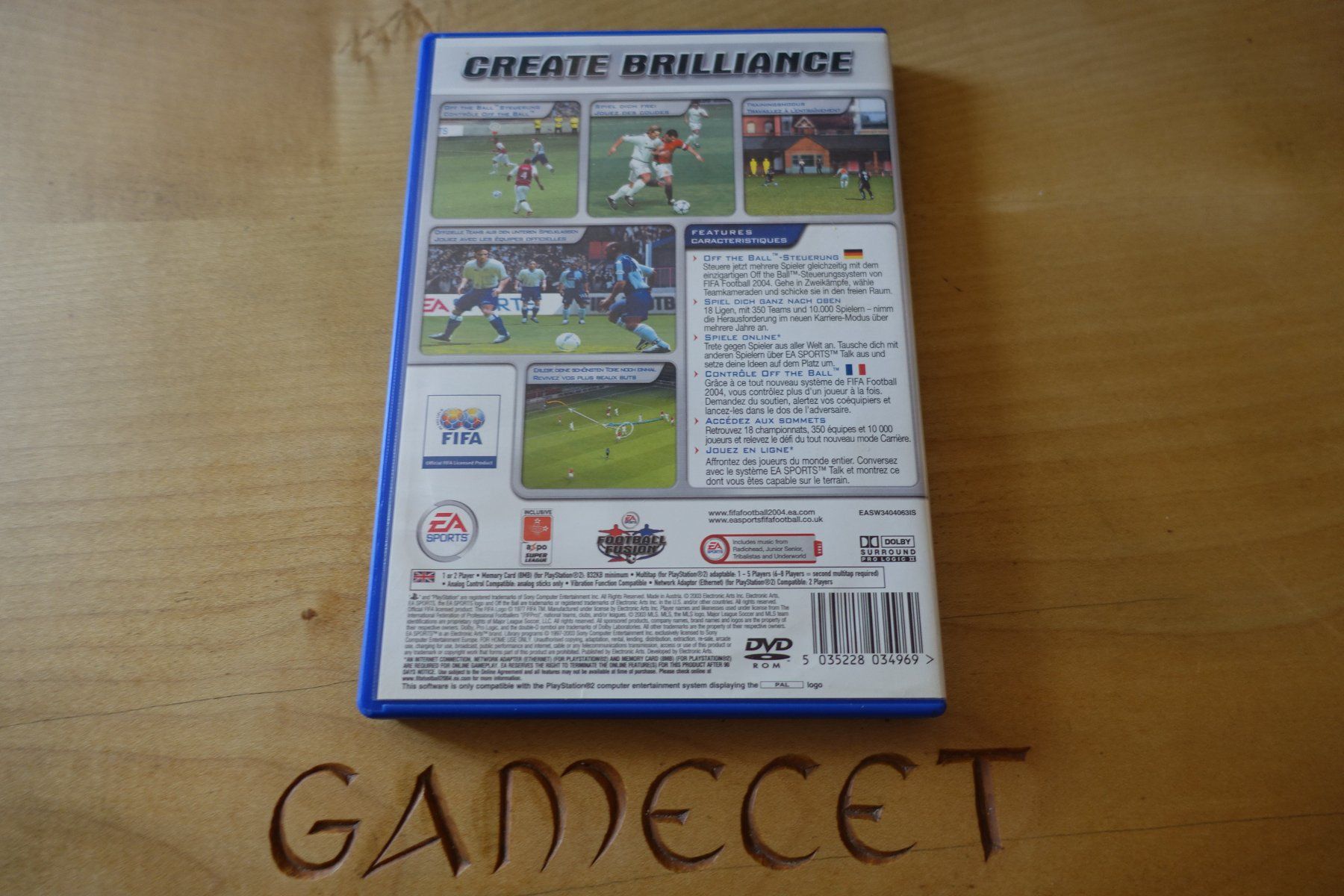 Sony Giochi: FIFA Football 2004 – Usato da Steinach venduto da Gamecet 2
