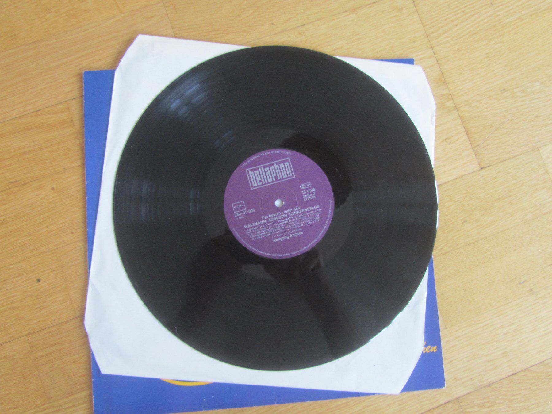 Dischi in vinile: WOLFGANG AMBROS:  Watzmann / Augustin / Schaffnerlos – Usato da Seengen venduto da mikelele 2