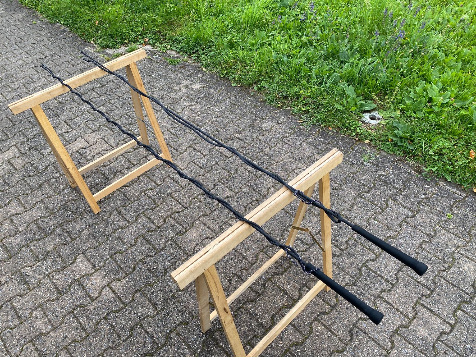 Carrozze: 2 schöne Longierpeitschen – Usato da Feldbach venduto da Fea1 4
