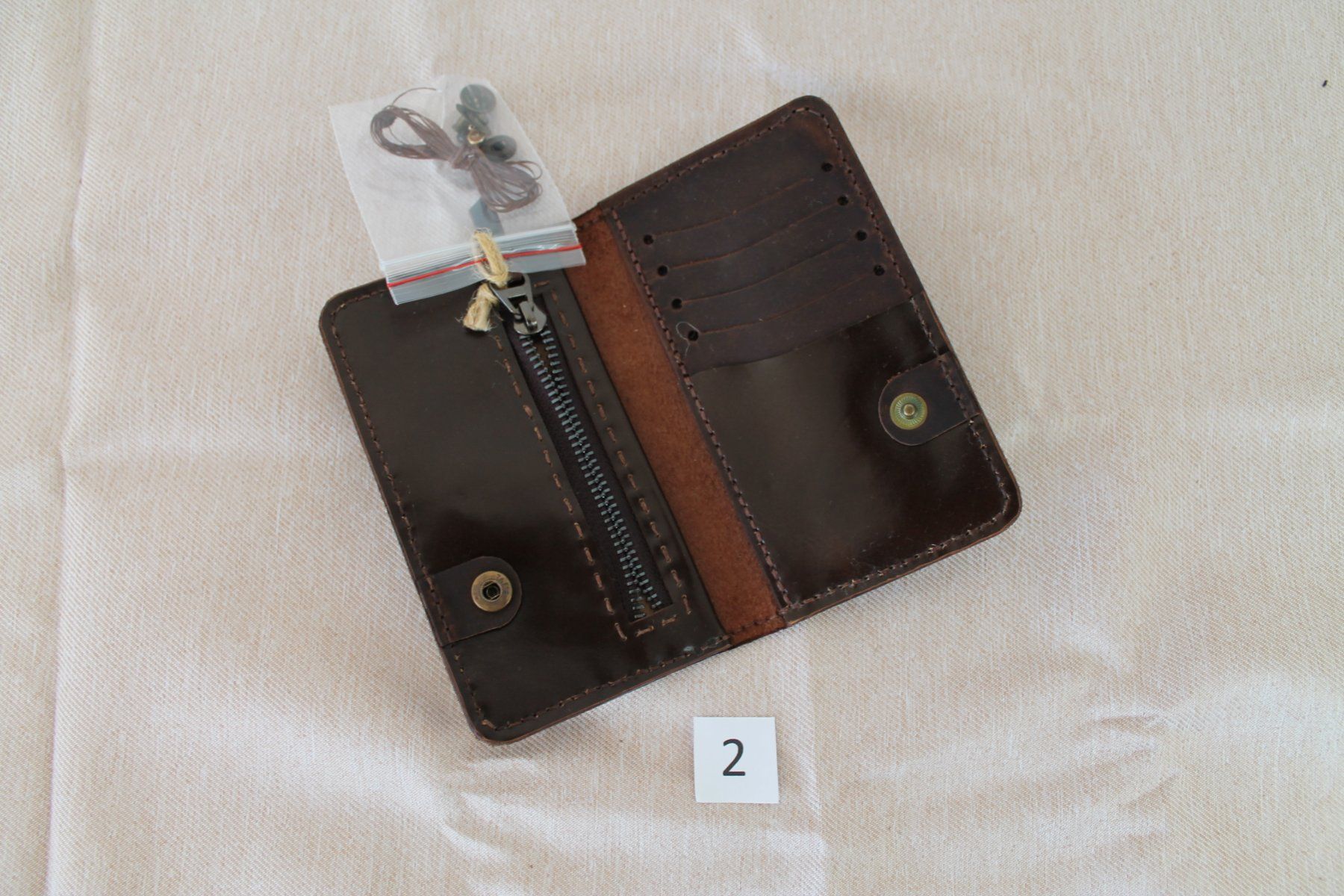 Portafogli: diverse Brieftaschen Handgemacht Leder – Nuovo (secondo la descrizione) da Zürich venduto da Global_Classics 4