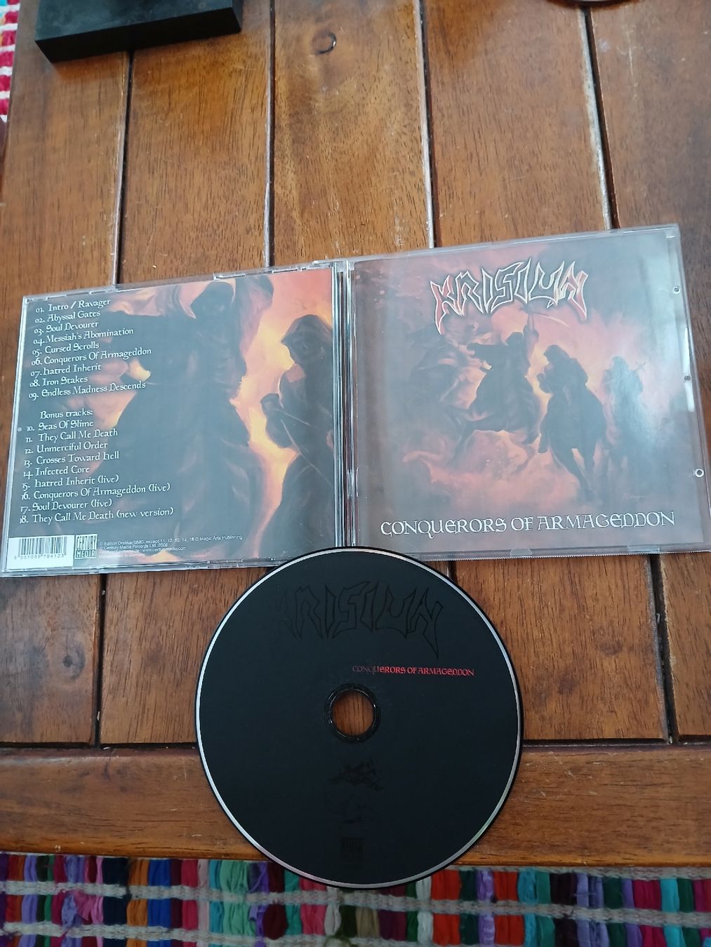 CDs: krisiun- conquerors... – D'occasion à St-Cergue par VeganWarrior