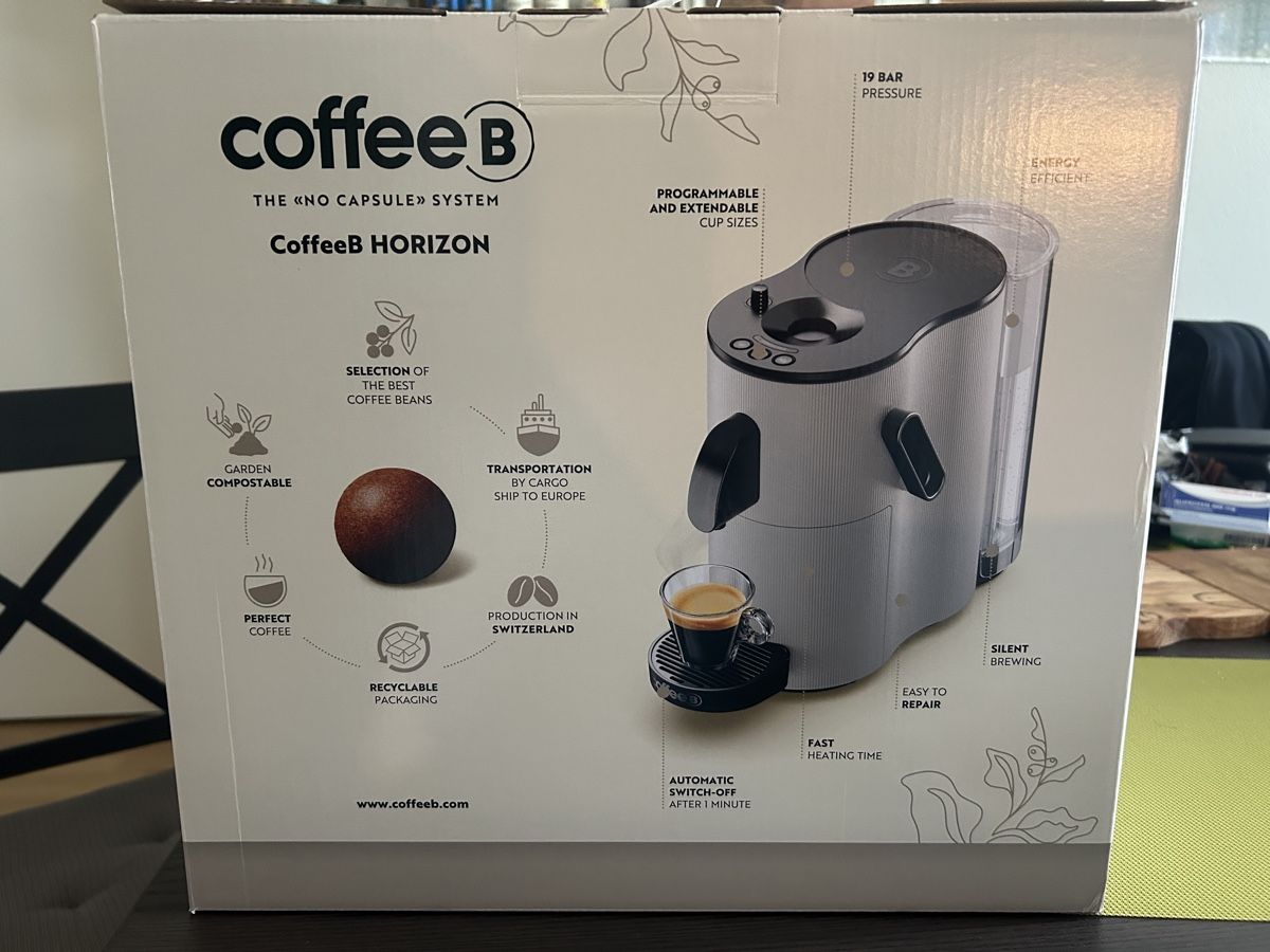 Coffee B Macchine per caffè & Macchine per espresso: Coffe B Horizon original verpackt  – Nuovo e nell'imballaggio originale da Kyburg venduto da tom_g26n