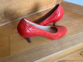 DRIES VAN NOTEN Pumps Rot Gr. 38 wie Neu