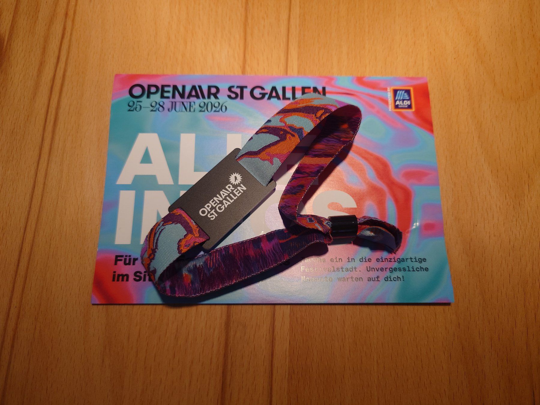 Billets: 4 Tagespass Openair St. Gallen 2026 – Neuf (Voir description) à Amriswil par ruemlisg