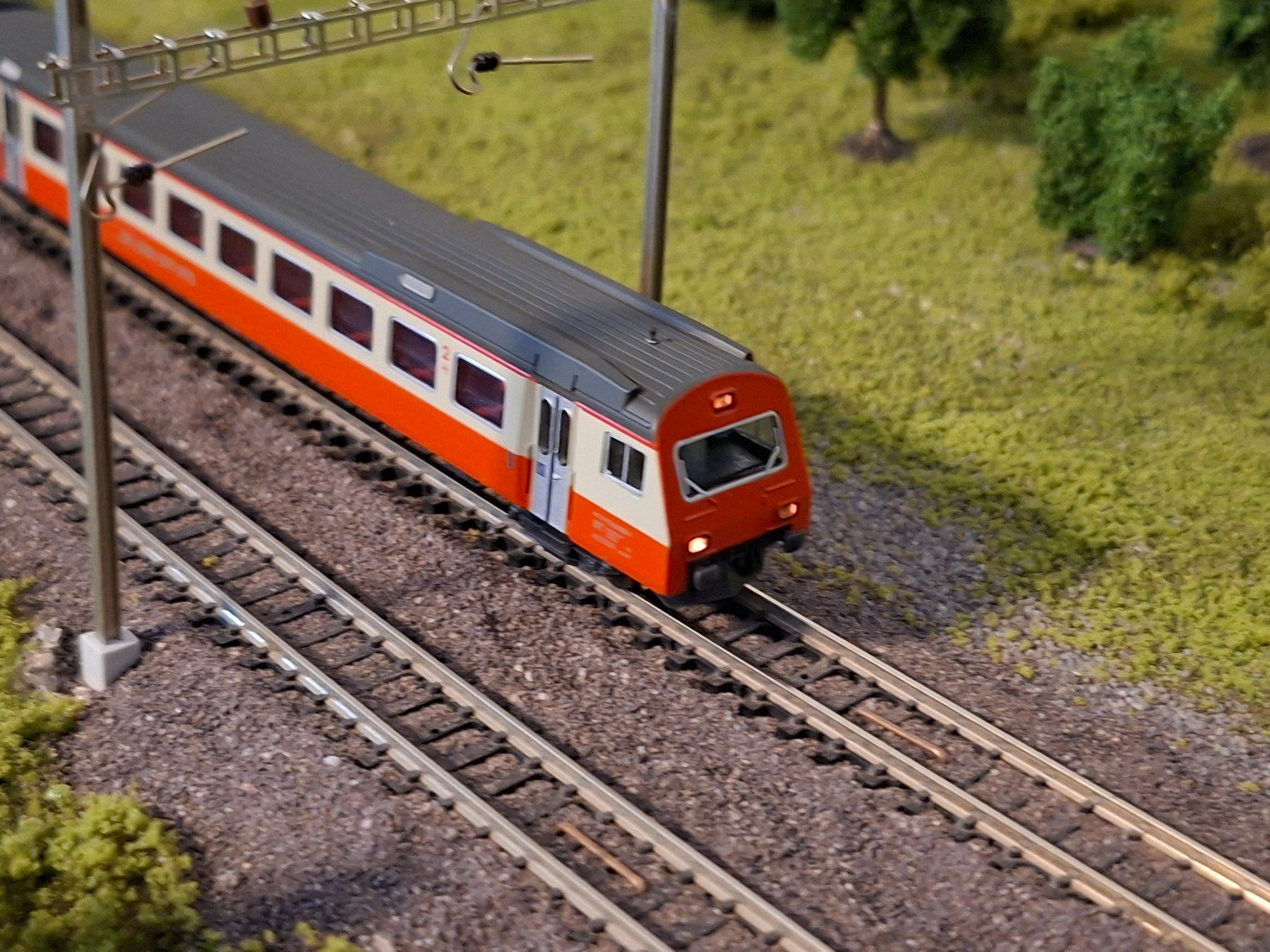 Trix Modellini di ferrovie: Minitrix Swissexpress – Nuovo (secondo la descrizione) da Liesberg Dorf venduto da Wispli3 2
