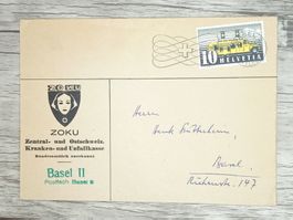 TR20 Enveloppe + Timbre Suisse 19XX