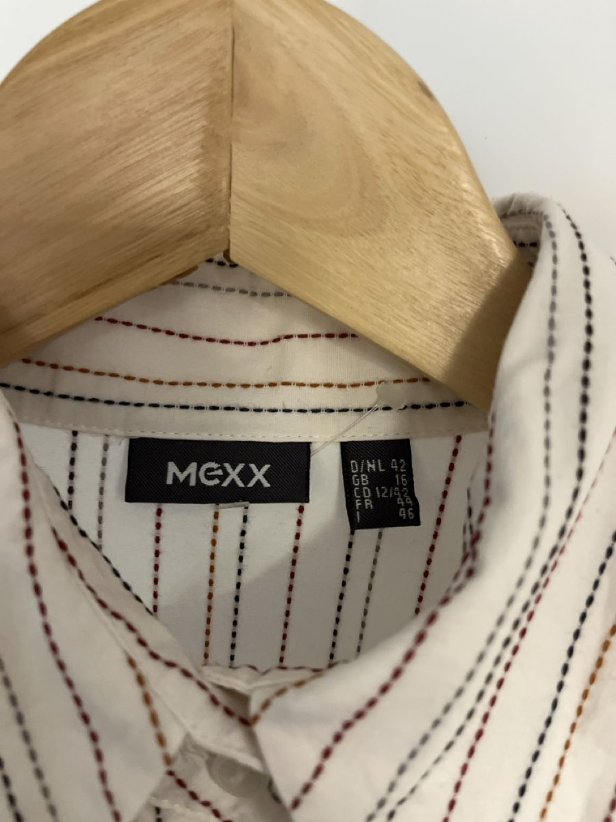 Mexx Camicette: Mexx Damen Bluse, Grösse 42, gestreift – Usato da Aarau venduto da SCH_EV 1
