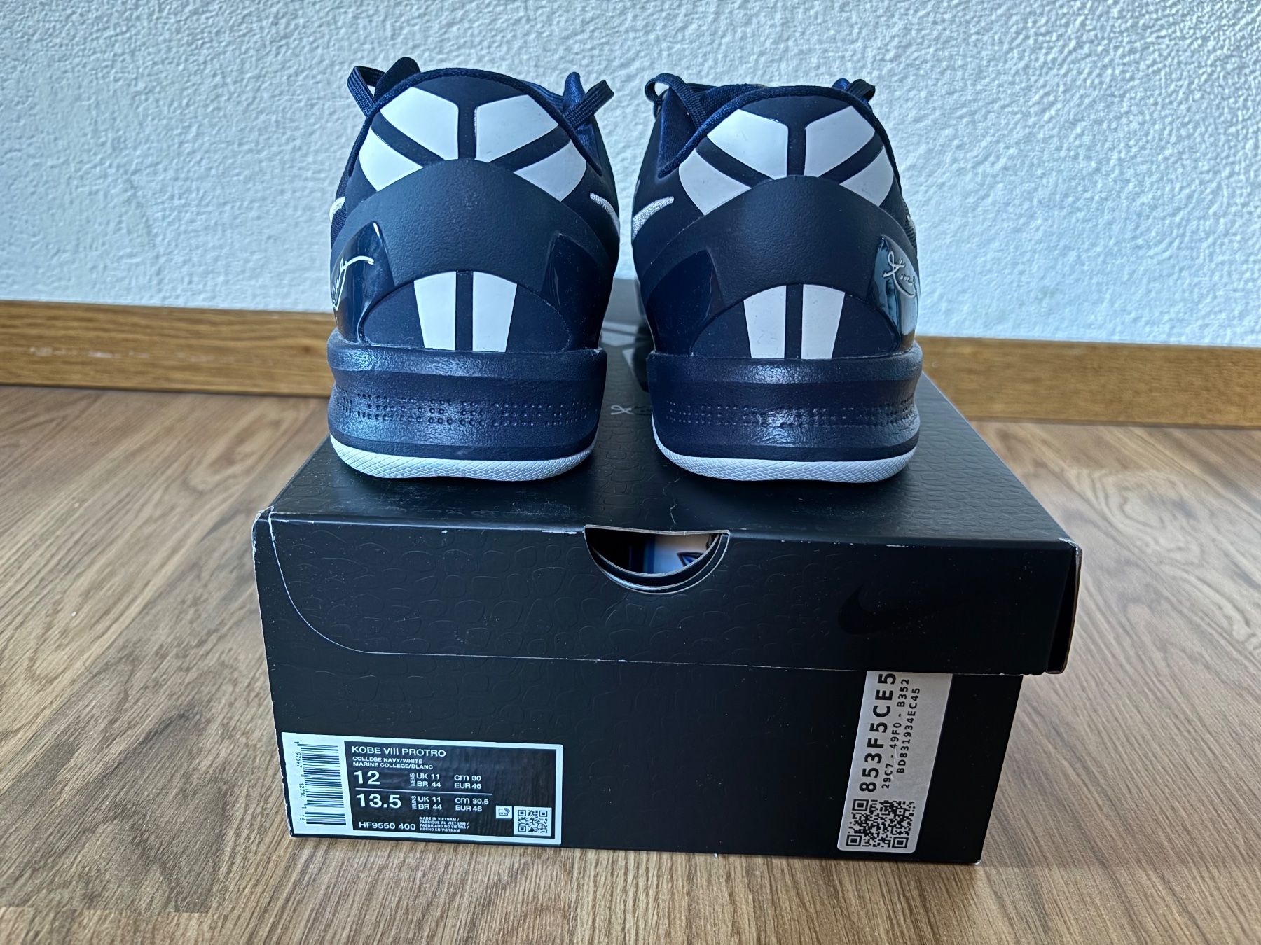 Nike Scarpe da uomo: Nike Kobe 8 Protro Navy Blue Grösse 46 – Usato da Basel venduto da Smash050 4