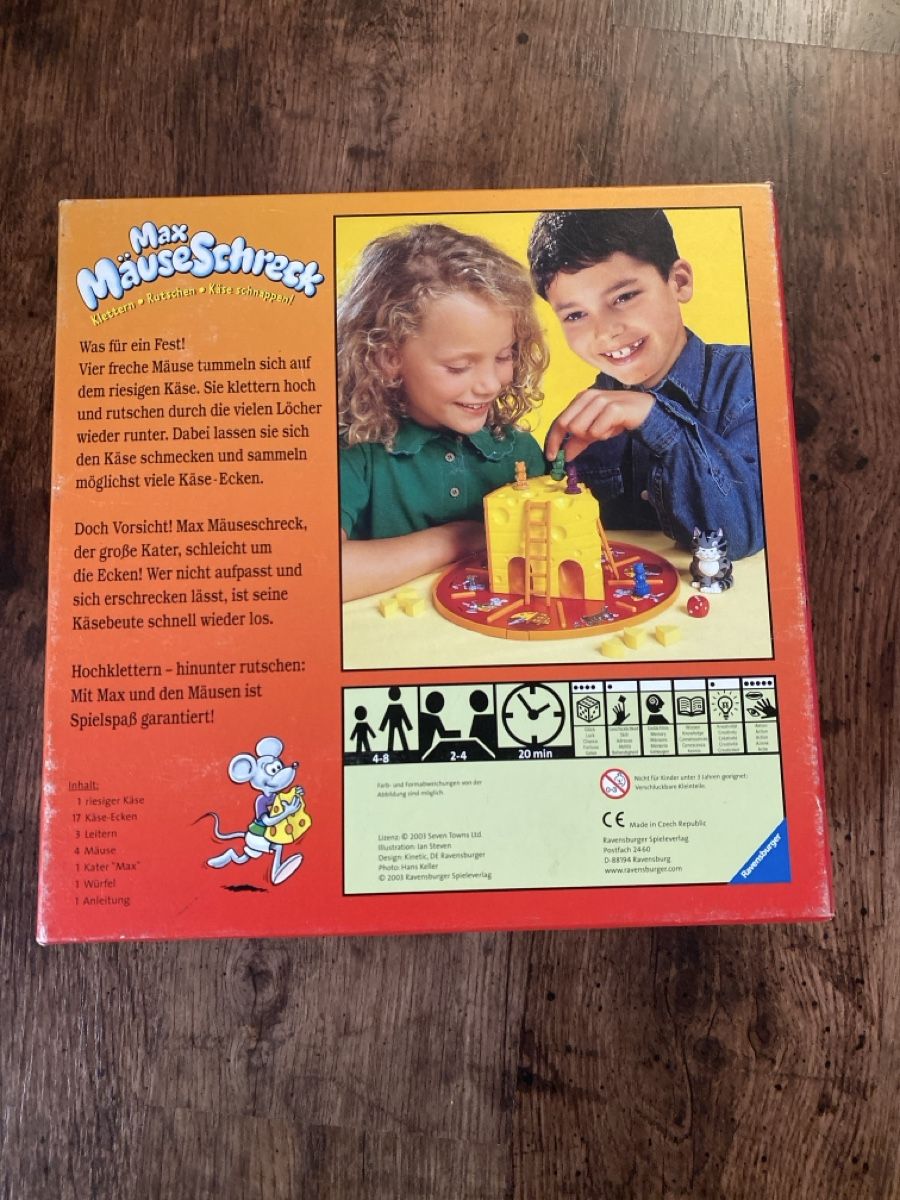 Ravensburger Giochi: Max Mäuseschreck Kinderspiel – Usato da Weissenburg venduto da nwacker 6