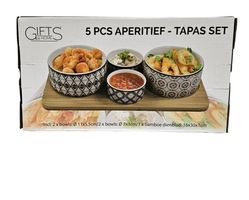 Gifts@Home Aperitif- und Tapas-Set – 5-teilig