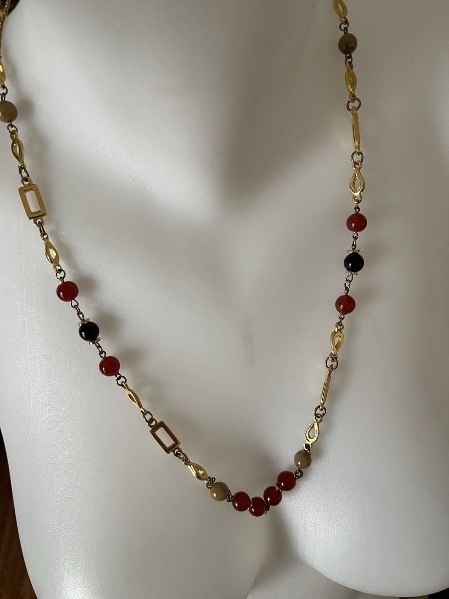 Catenine: Joli collier vintage  perles 86 cm – Usato da Kloten venduto da Vermicelles 3
