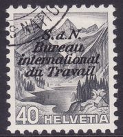 Dienstmarke BIT SBK-Nr. 47z (geriffeltes Papier 1936)