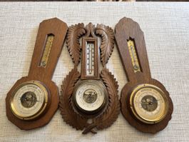 Barometer 3 Stück