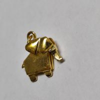 Vintage Pendentif Anhänger gold plated #A6