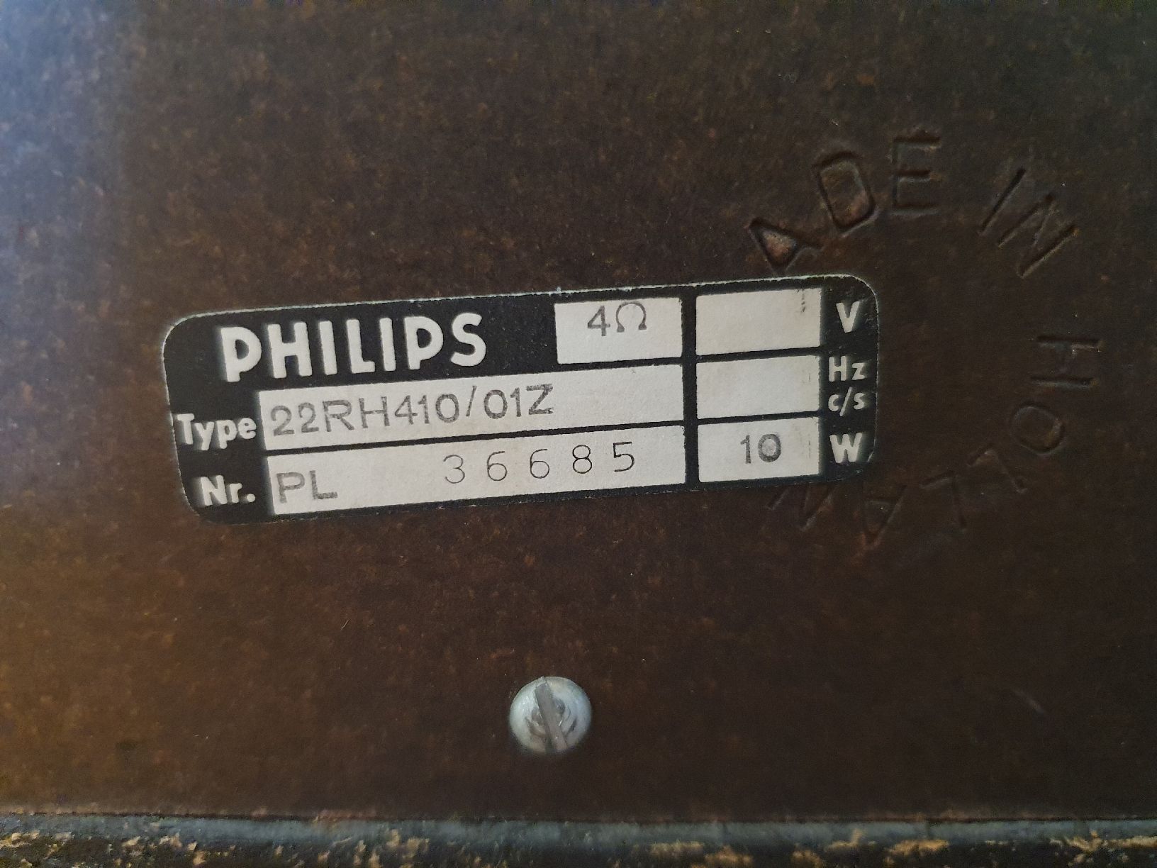 Philips Casse acustiche: Philips Lautsprecherbox 22RH410/01Z – Usato da Felsberg venduto da Mutinka 3